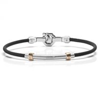 Armband Baraka Herr in Stahl BR283091RODB200004